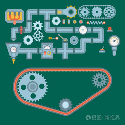 從矢量設計到精密制造 機械零件與設備的設計細節與工業技術