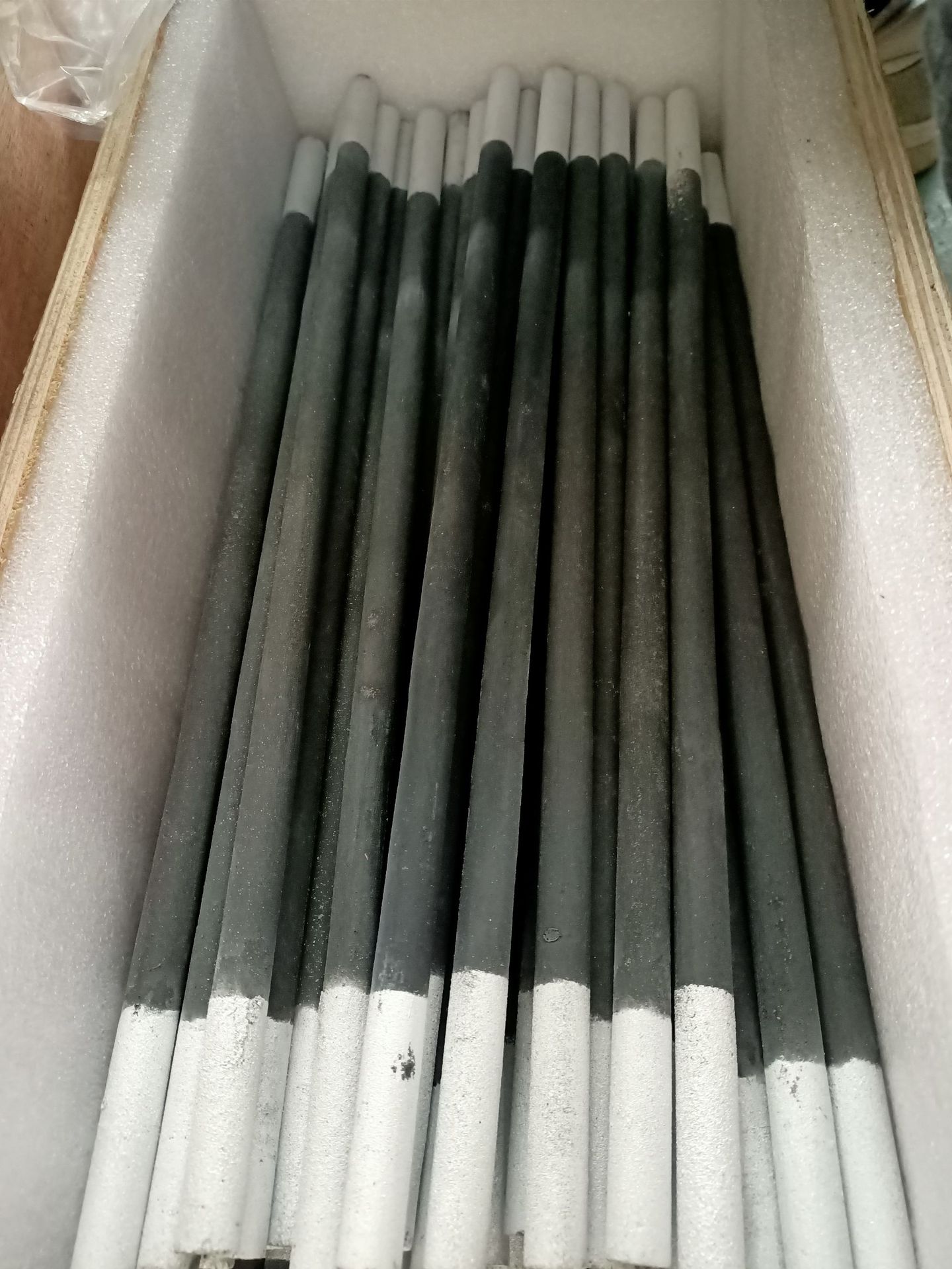 正豐廠家 等直徑大頭硅碳棒450mm/600mm電加熱配件，配套夾具助力高效加熱